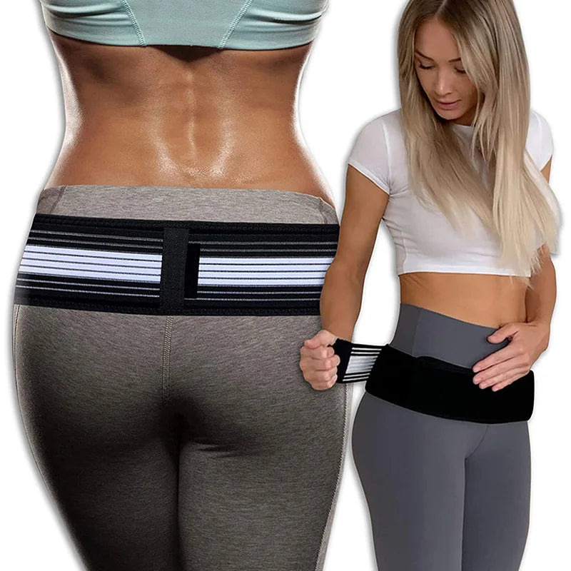 Sacroiliac SI Joint Hip Belt Lower Back Support – Hip Braces for Hip