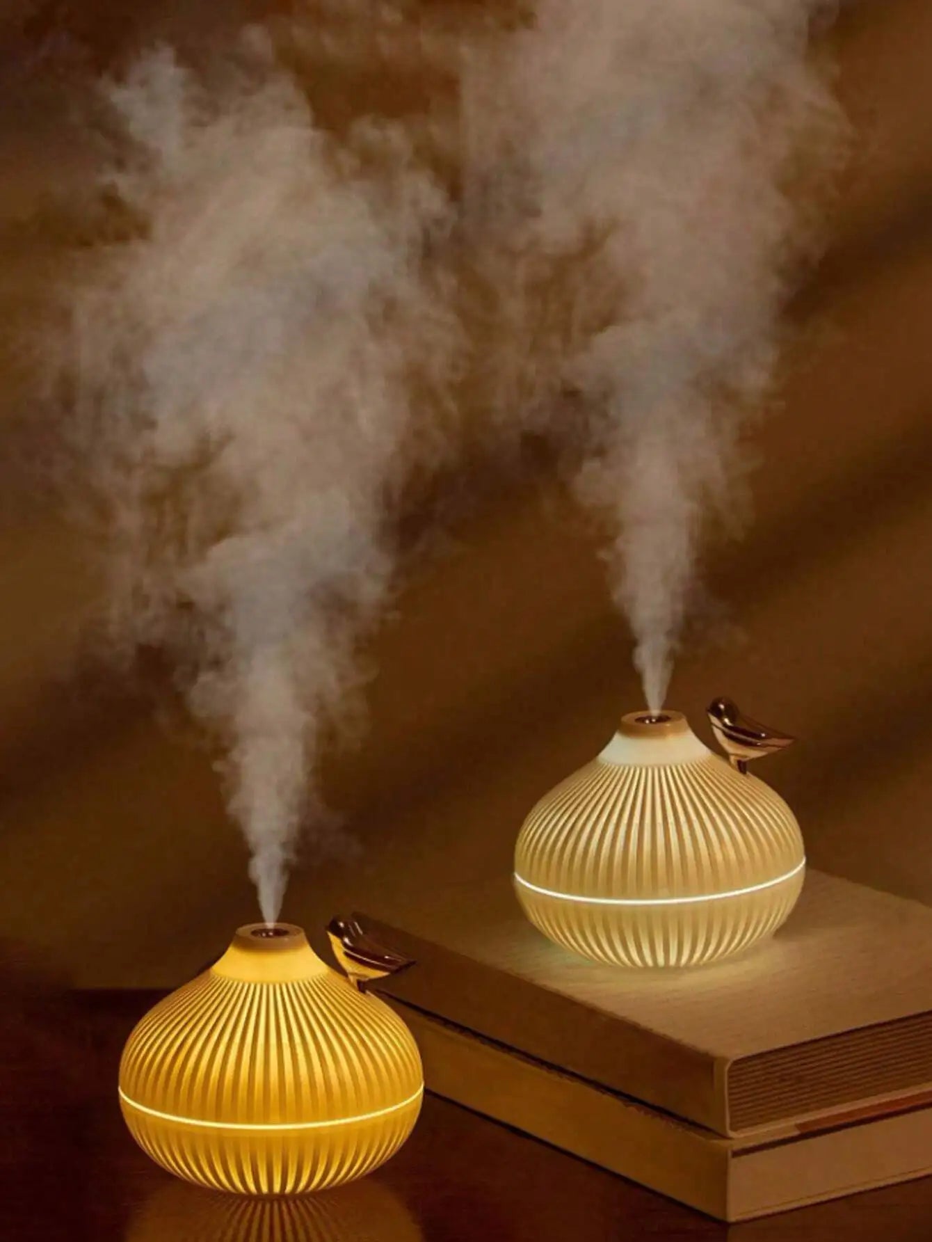 1pc Portable Multifunctional Night Light Air Humidifier, 300ml Usb D