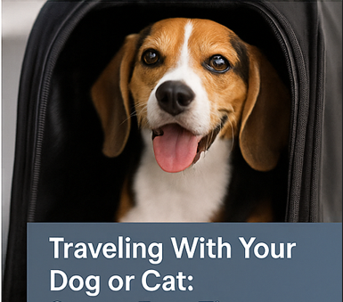 Traveling With Your Dog or Cat: Stress-Free Tips