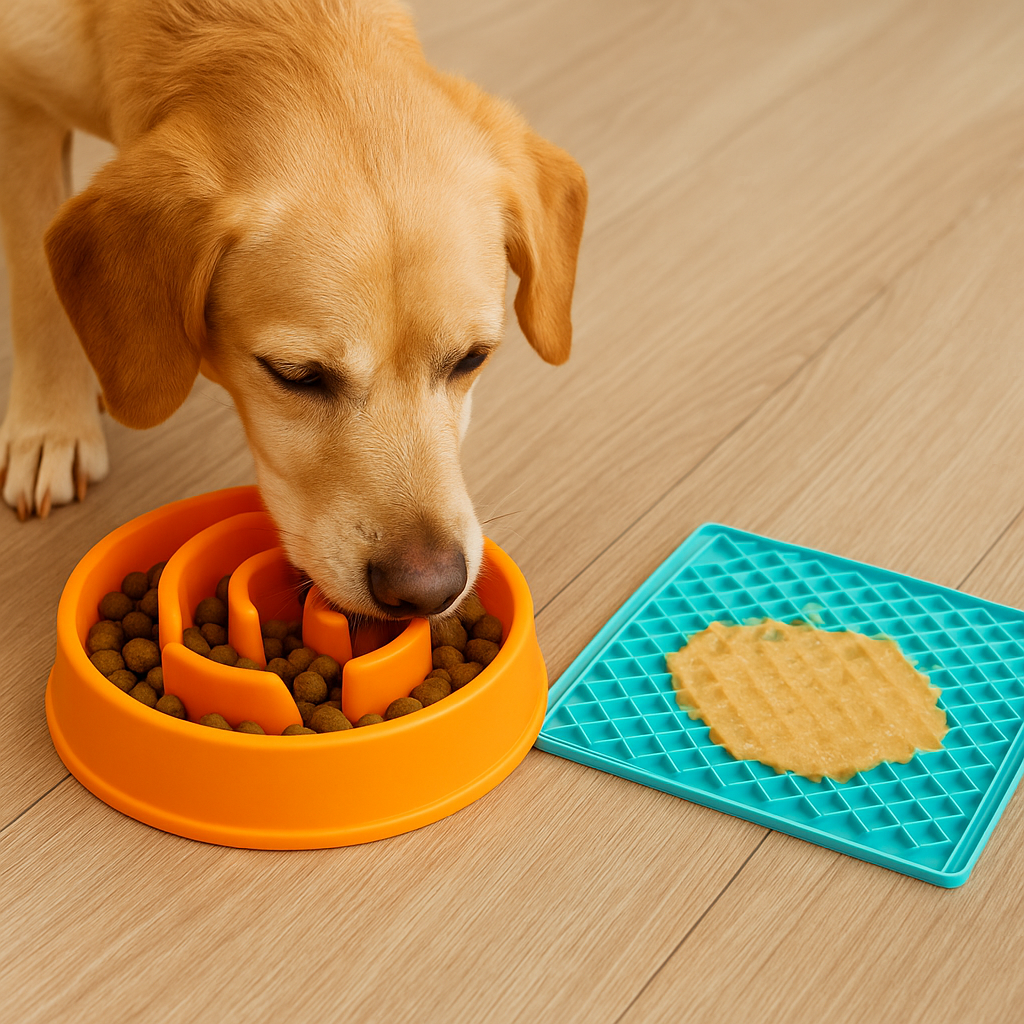Slow Feeder vs Lick Mat: Best Fix for Fast Eaters