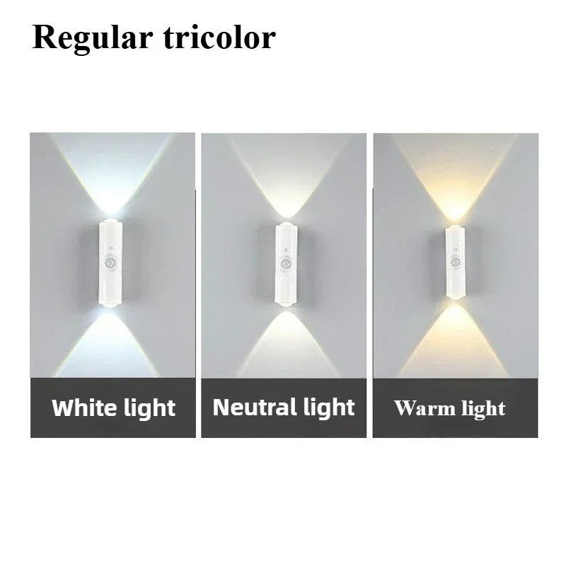 Smart RGB Gradient Night Light, Magnetic Motion Sensor, Rechargeable