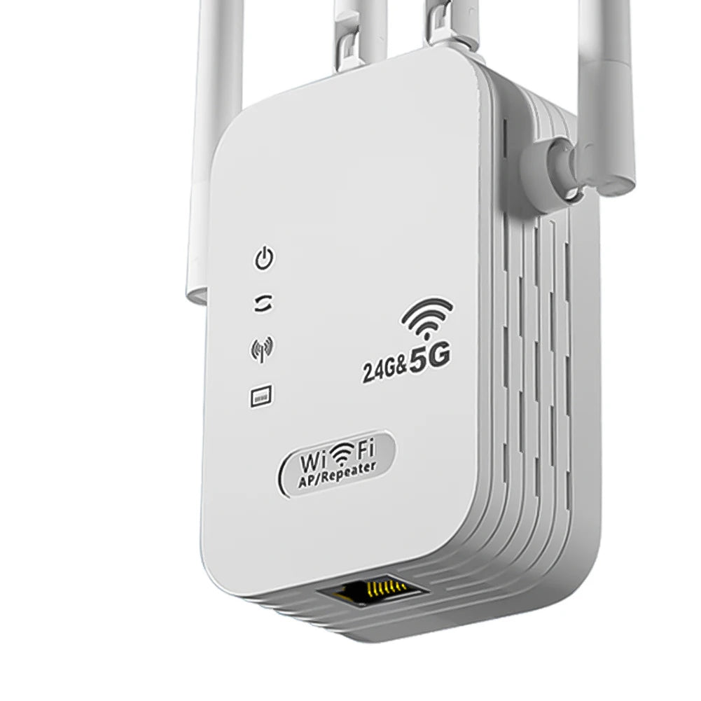 Dual – Band 2.4G 5G WiFi Repeater Signal Booster WiFi Extender 802.1