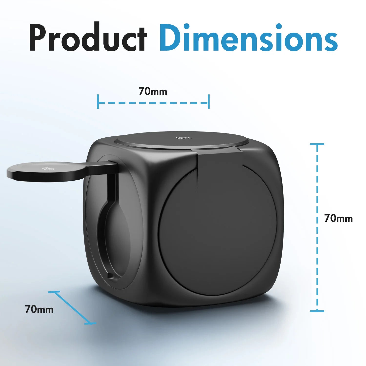 3 – in – 1 Magnetic Wireless Charging Station Foldable 15W Fast Char