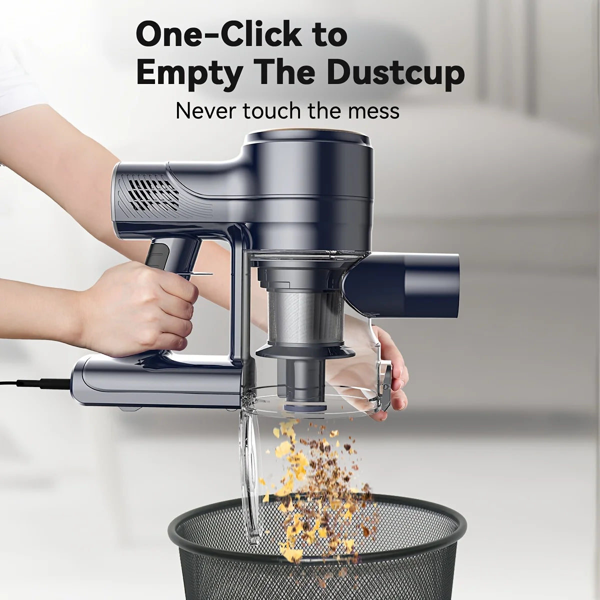 INSE I8 Corded Vacuum Cleaner 600W 23KPa Stick Vacuum Free – Stand 6
