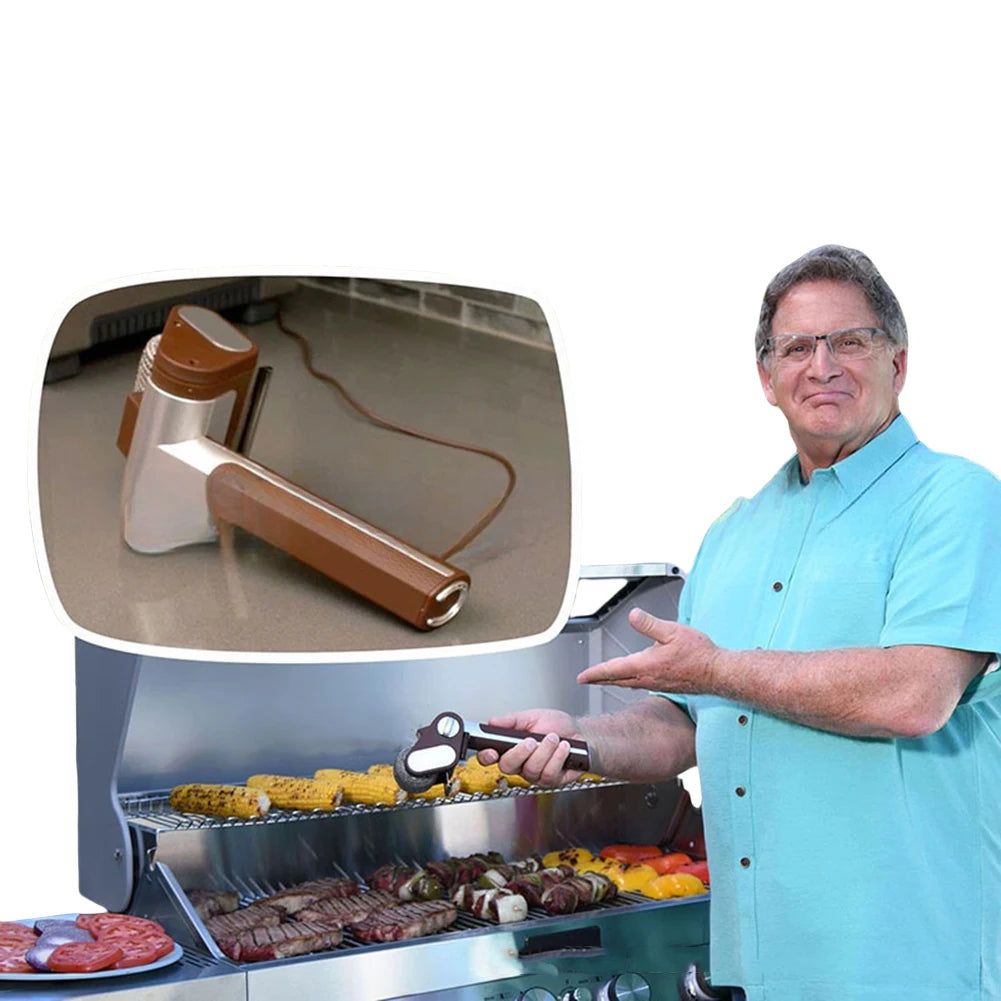 Electric Grill Cleaner Bristle – Free Grill Cleaner Brush Rechargeab