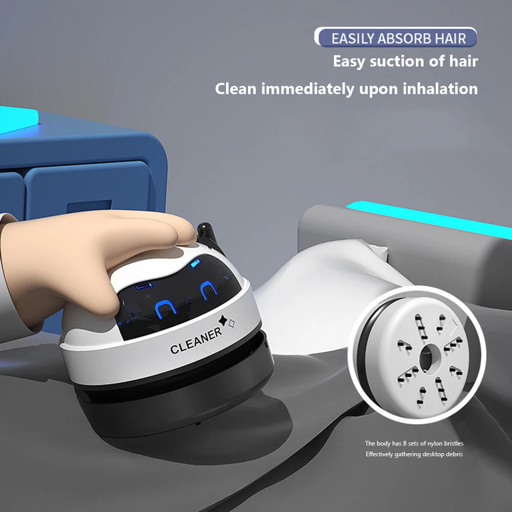 Mini Vacuum Cleaner Portable Desk Table Dust Vacuum USB Rechargeable