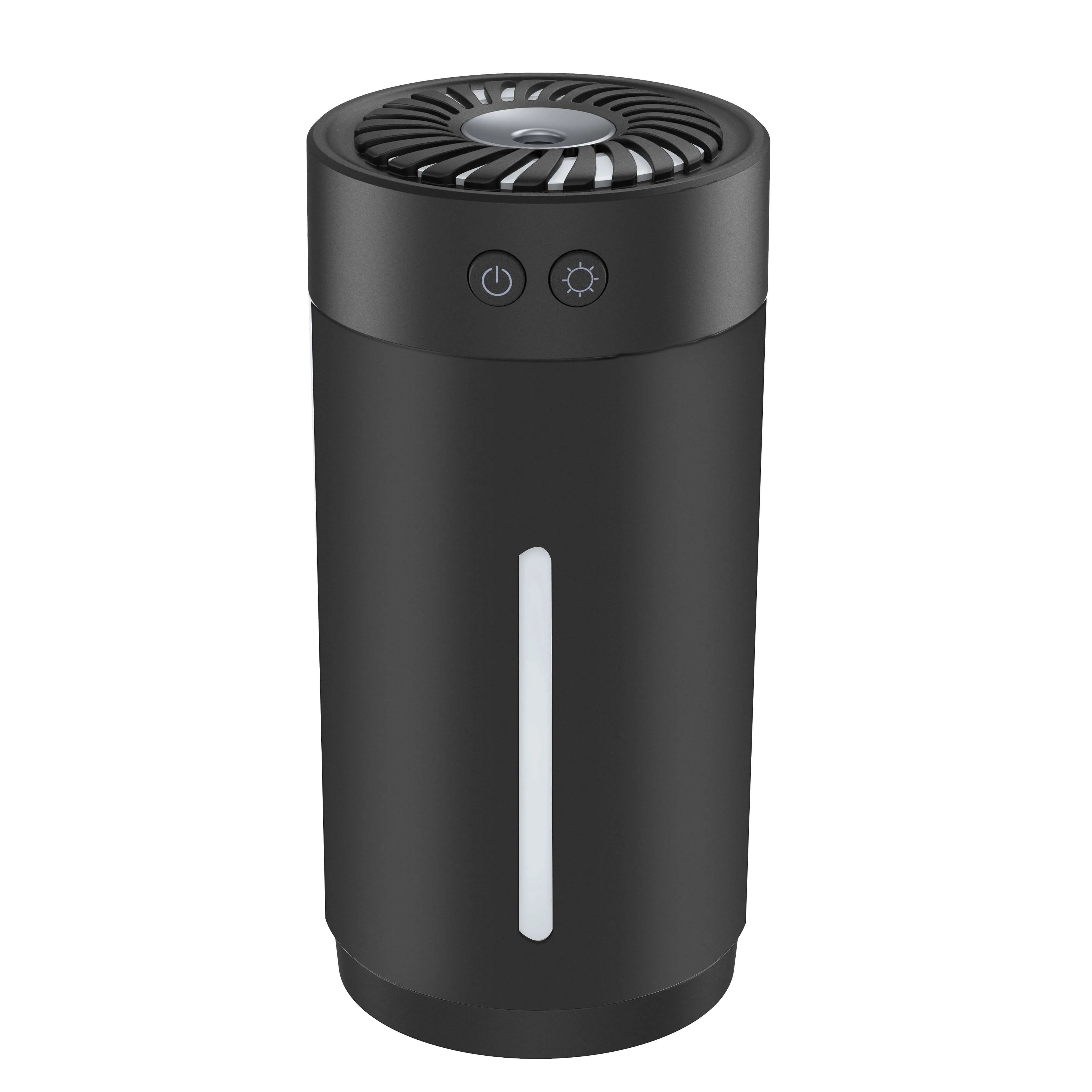 300ml Mini Ultrasonic Humidifier USB with 7 Colors LED Light Dual Mi