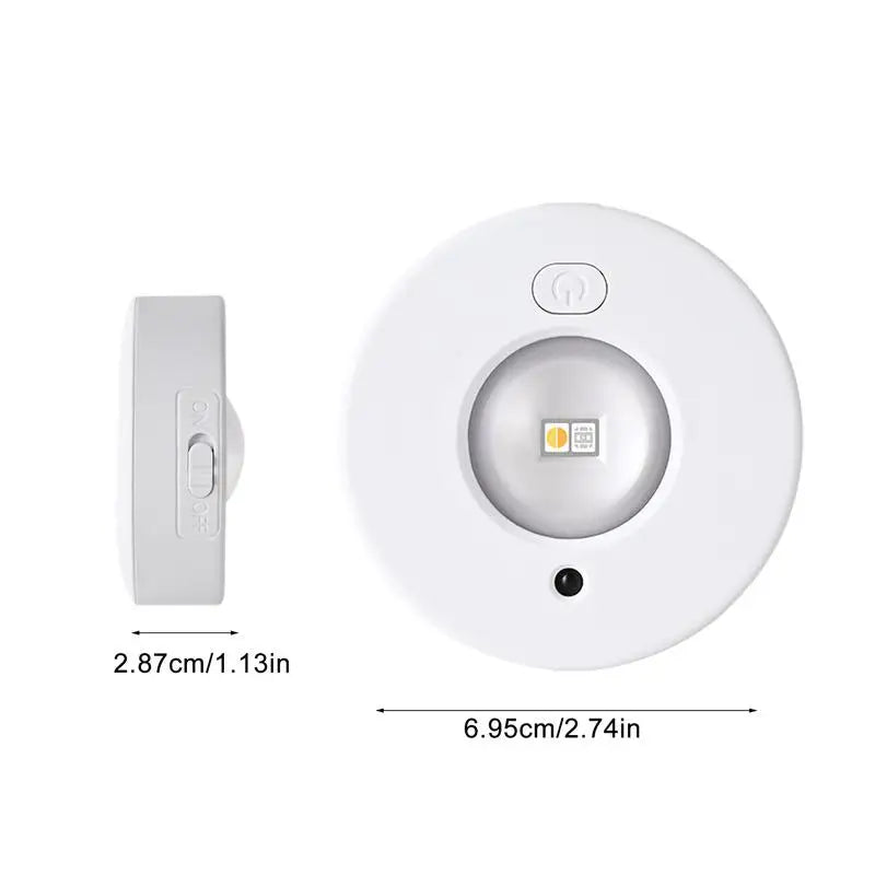 Puck Lights with Remote Magnetic Under Cabinet Indoor Lighting 500mA