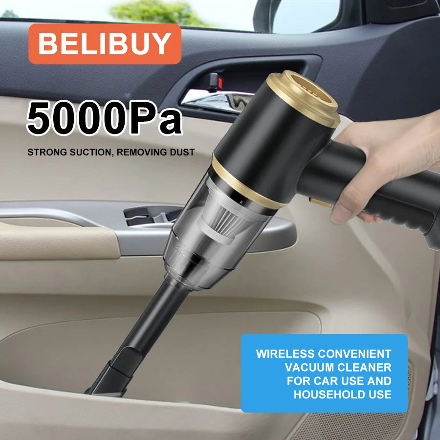 Wireless Vacuum Cleaner with 4000mAh Rechargeable Lithium Battery US