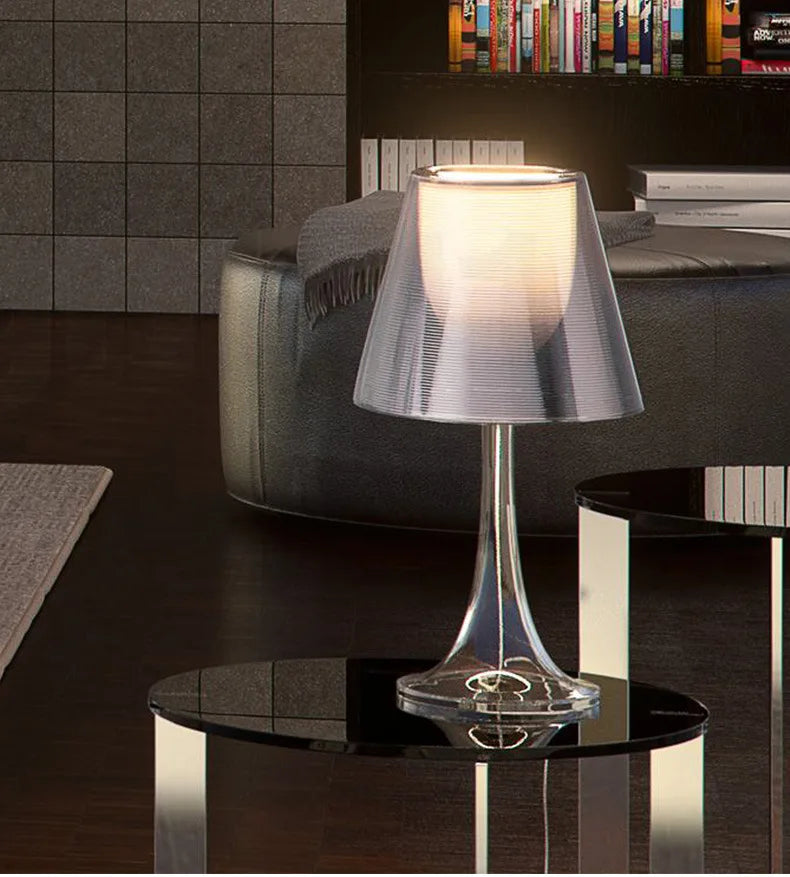 Modern Simple Table Lamp Transparent Acrylic Table Lamps for Living