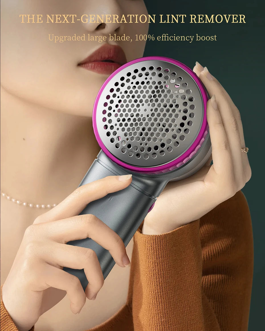 ColdSky Lint Remover Sweater Shaver with Digital Display 3 Speed Lin