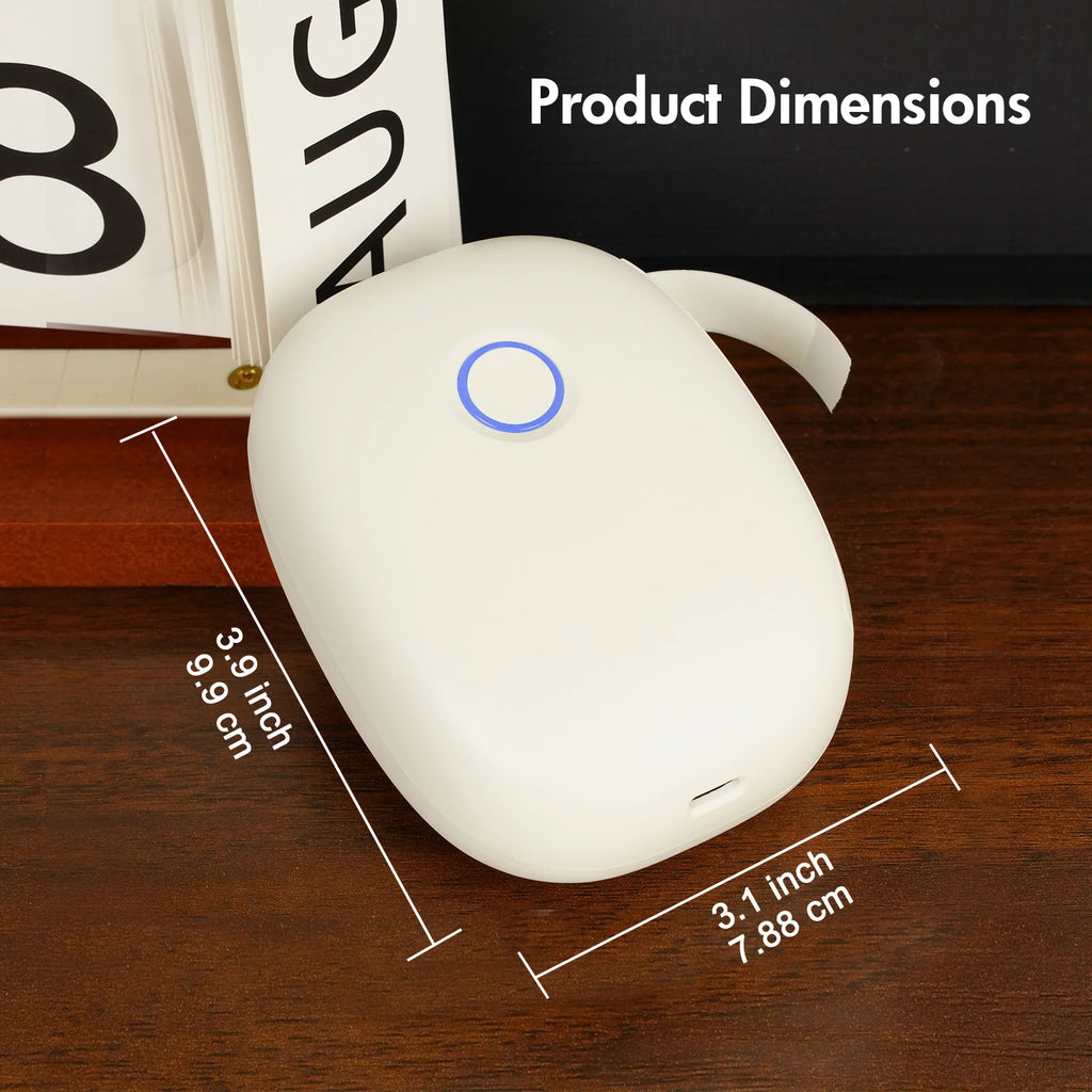 Mini Portable Wireless Inkless Thermal Printer Bluetooth Pocket Labe