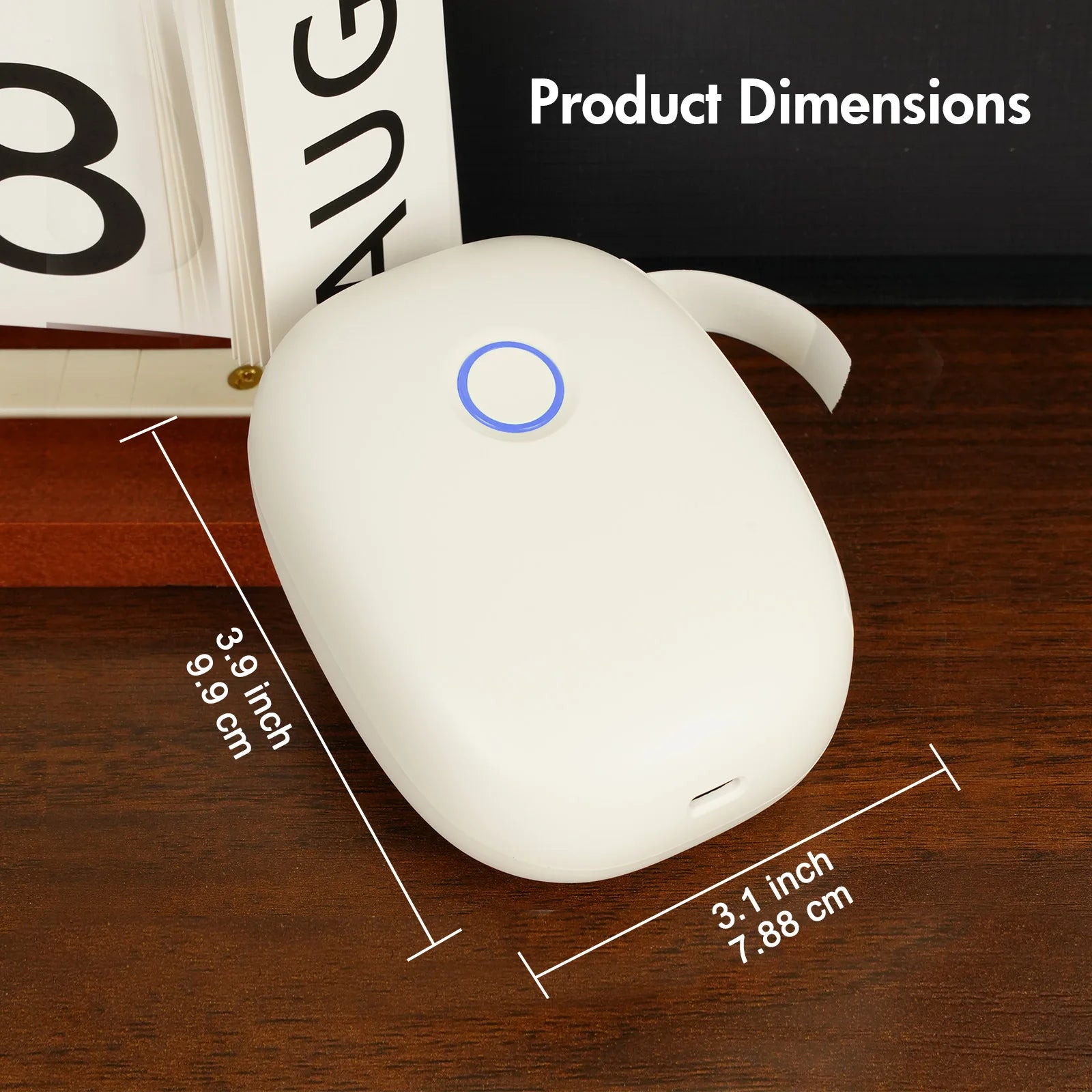 Mini Portable Wireless Inkless Thermal Printer Bluetooth Pocket Labe