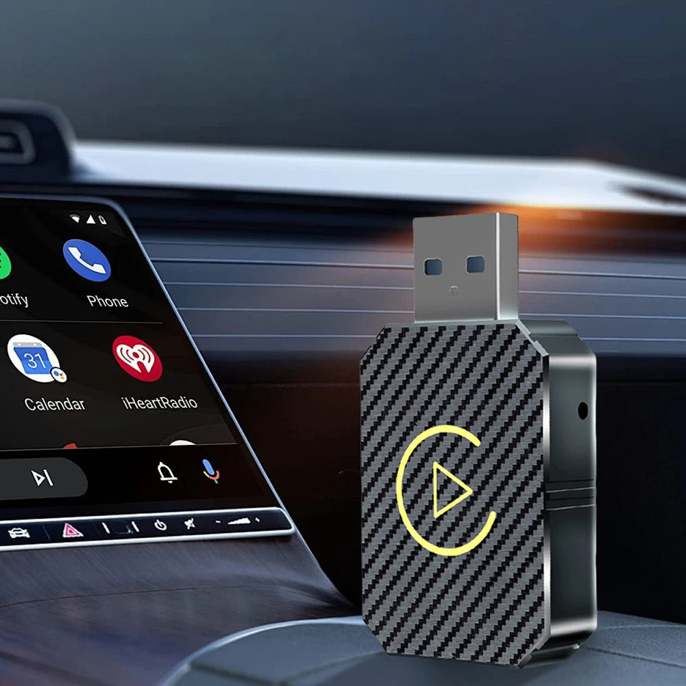 2025 New Wireless CarPlay Android Auto Adapter WiFi BT5.0 Smart Dong
