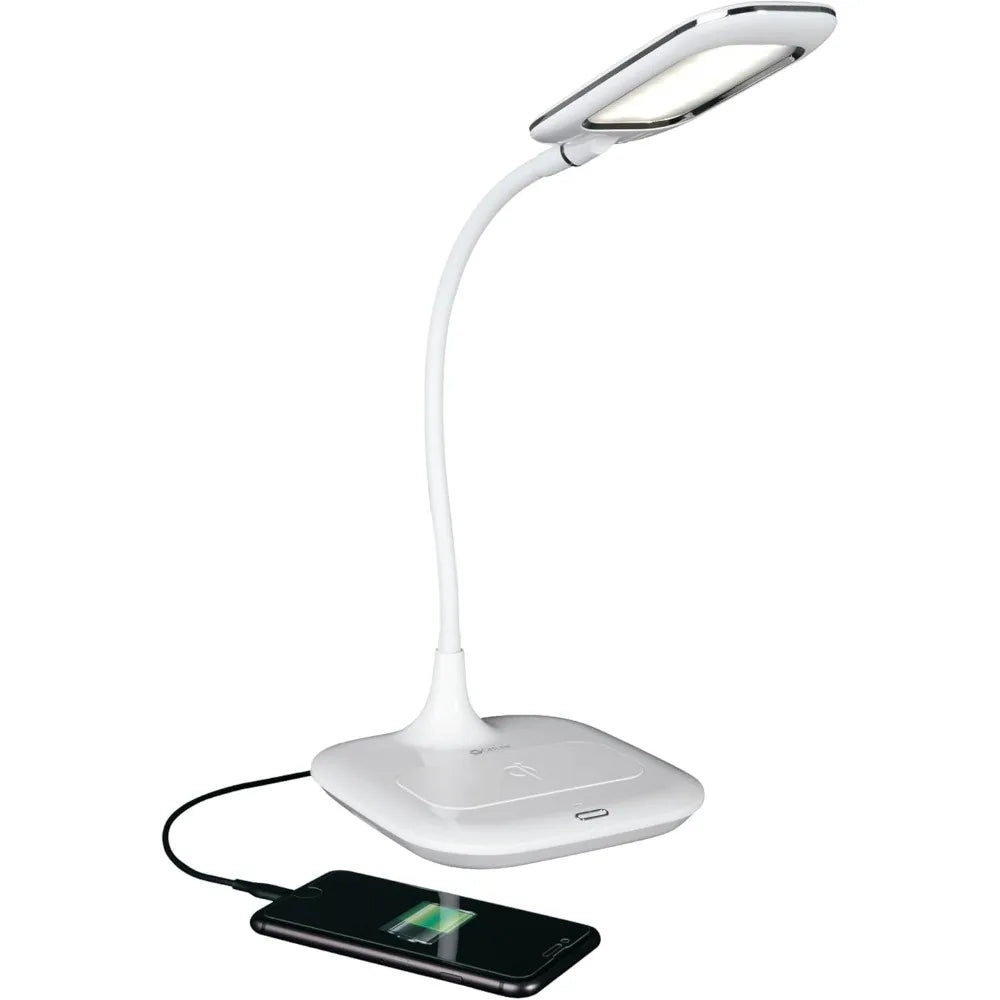 LED Desk Lamp with Wireless Charging – Designed to Reduce Eyestrain