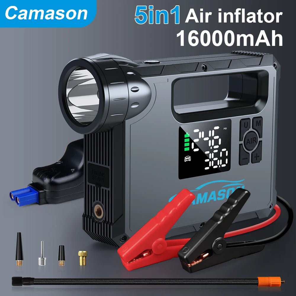 Portable Air Compressor Car Motorcycle Bicycle Tire Pump Tyre Mattre