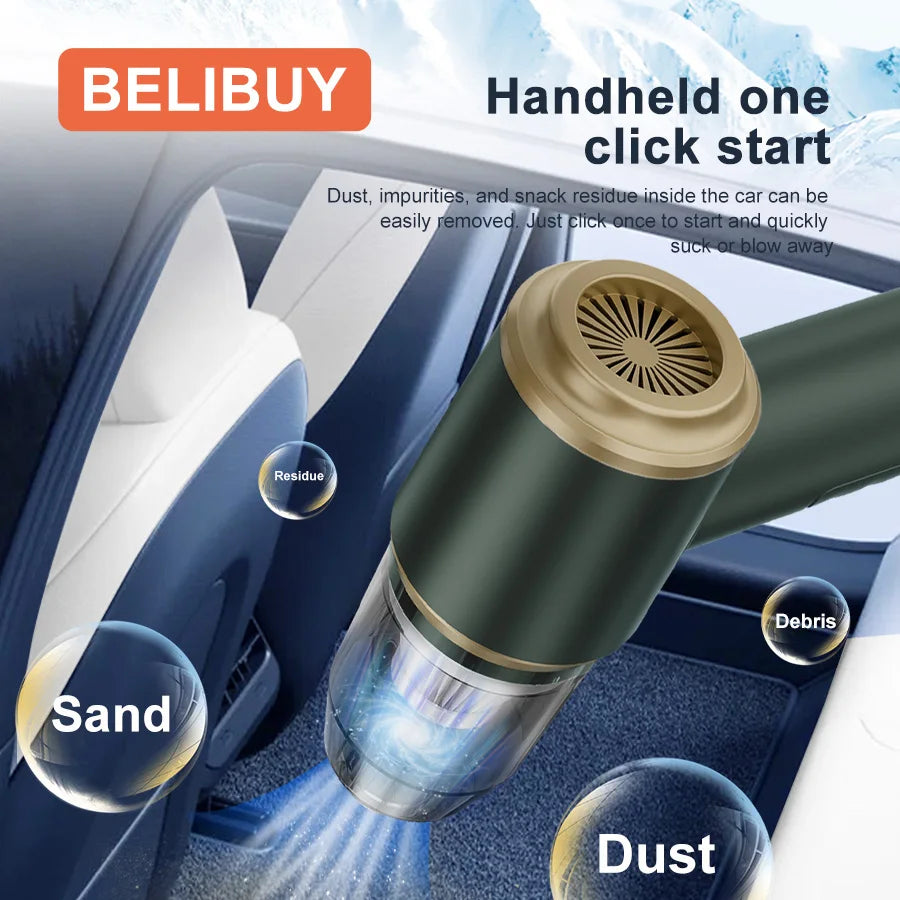 Wireless Vacuum Cleaner with 4000mAh Rechargeable Lithium Battery US