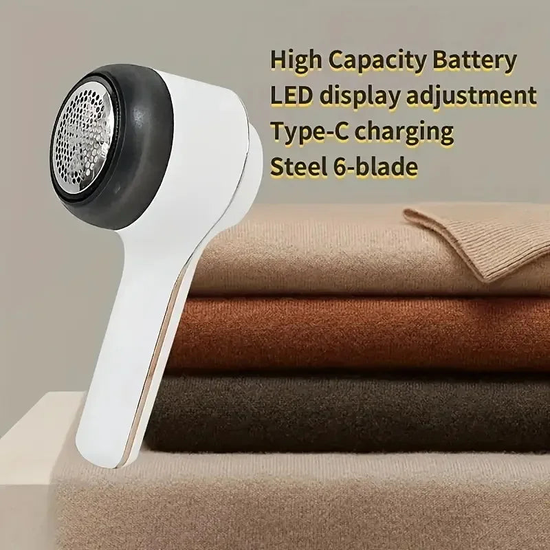 USB Rechargeable Mint Green Fabric Shaver & Lint Remover: 3 – Speed
