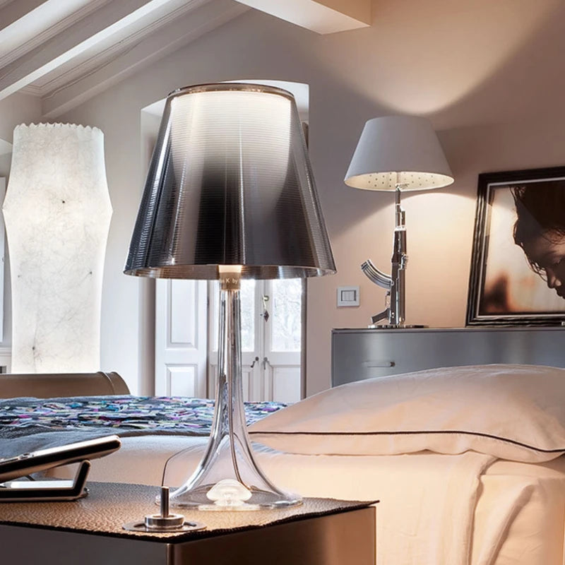 Modern Simple Table Lamp Transparent Acrylic Table Lamps for Living