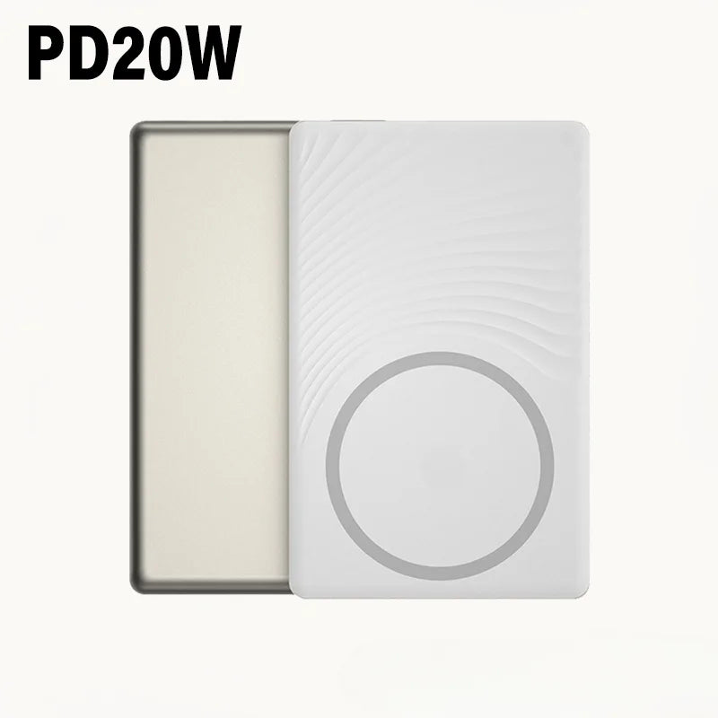 For MagSafe IPhone Samsung Xiaomi Magnetic Power Bank Portable Mini