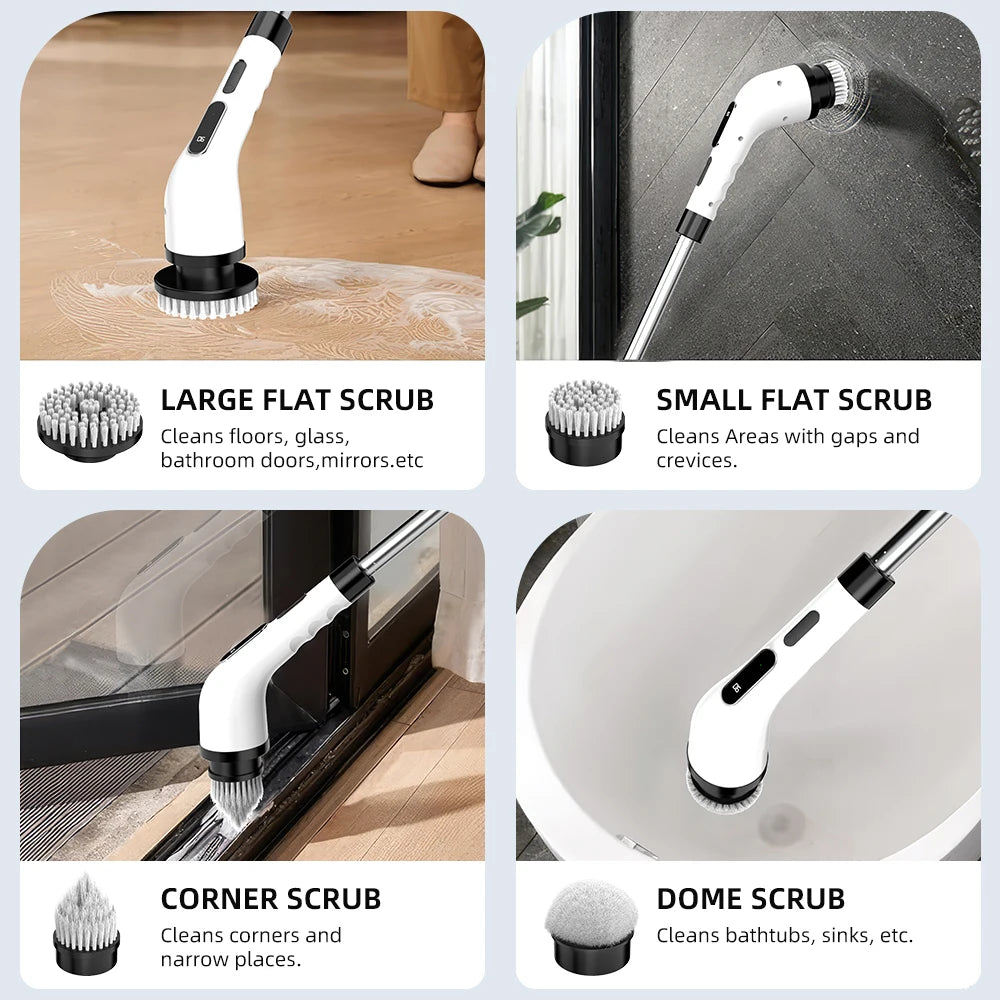 Viladepot 9 – in – 1 Electric Cleaning Brush Multifunctional Cordles