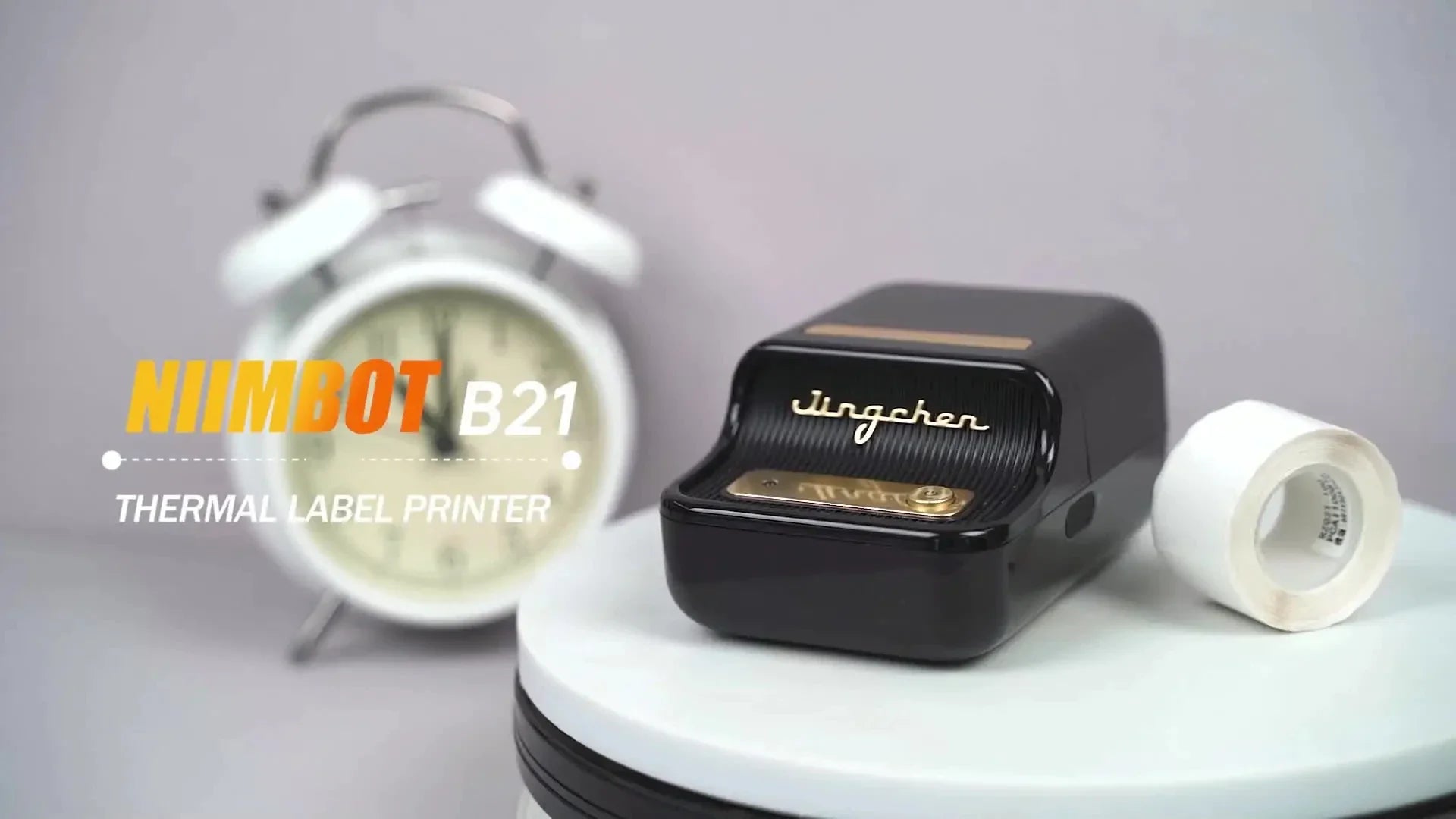 Niimbot B21 Mini Portable Printer Adhesive Label Thermal Printer Wir