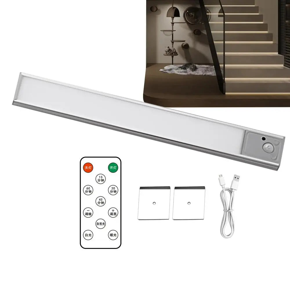 Led Under Cabinet Lights Intelligent Under Counter Lighting USB Rech