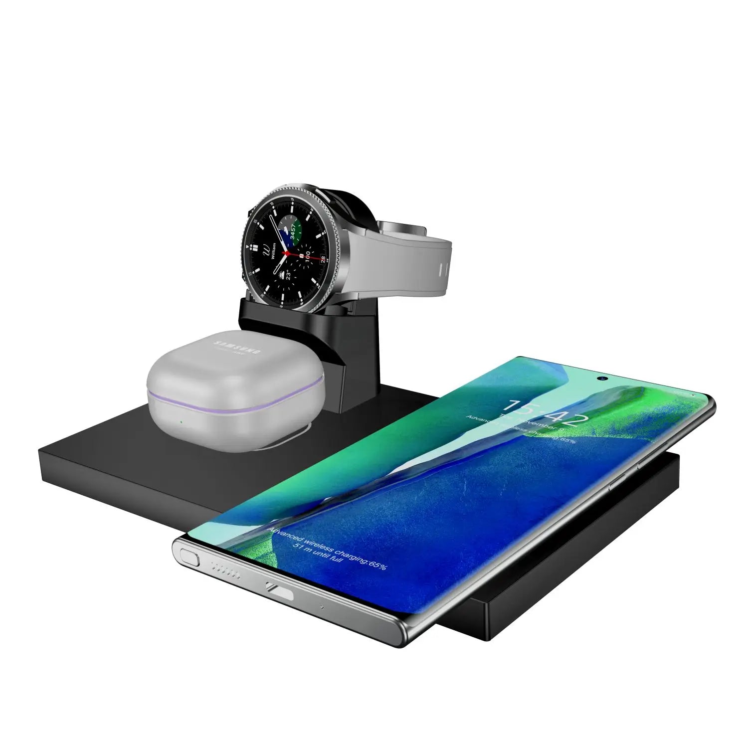 3 in 1 Wireless Charging Station,Charger Station ,Foldable Charging