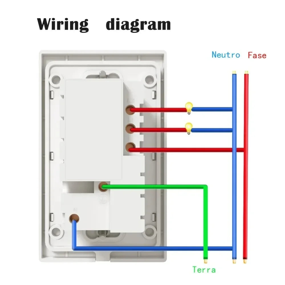 Melery Mexico Plug Wifi Smart Tuya Light Switch Intelligent Wall Soc