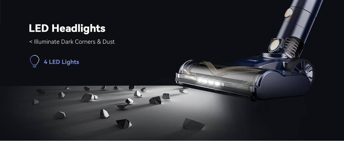 INSE I8 Corded Vacuum Cleaner 600W 23KPa Stick Vacuum Free – Stand 6