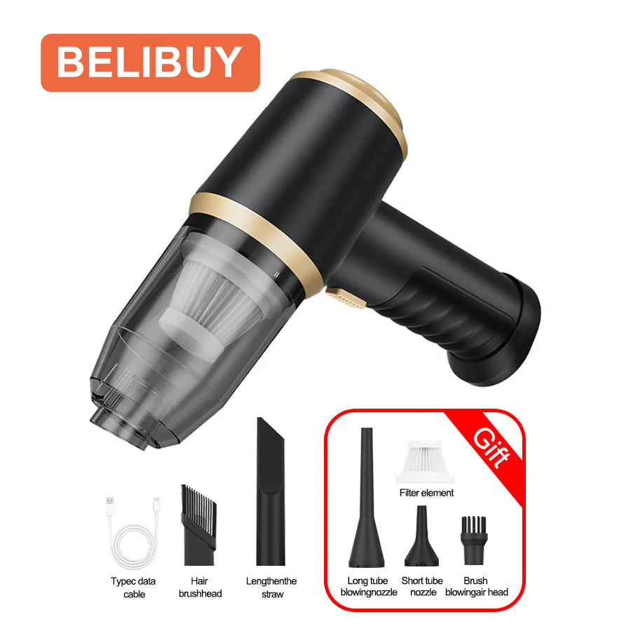 Wireless Vacuum Cleaner with 4000mAh Rechargeable Lithium Battery US