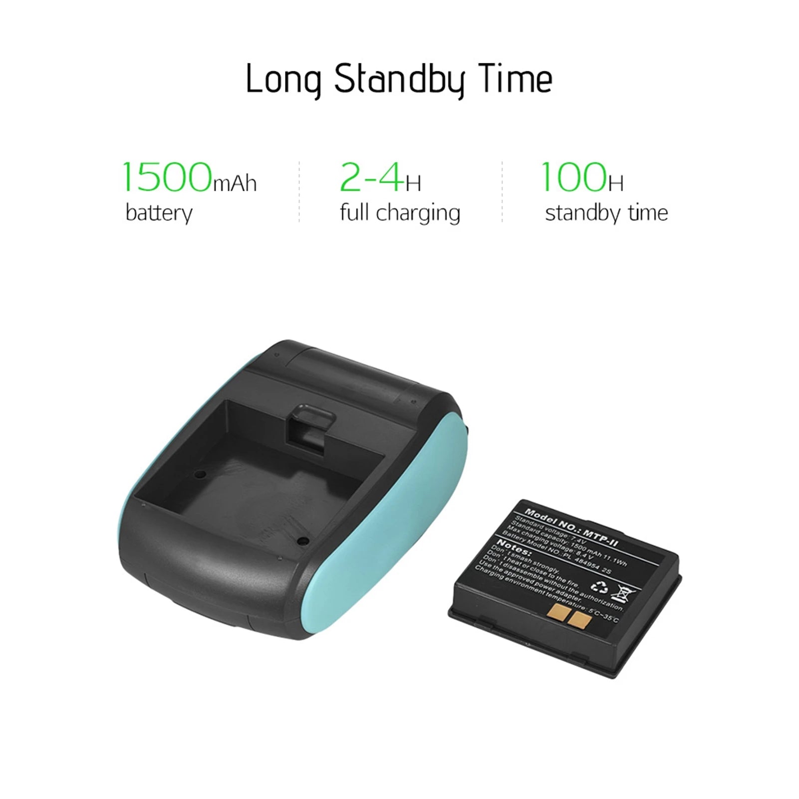 Portable Receipt Printer Thermal Printer Portable Thermal Printer Bl