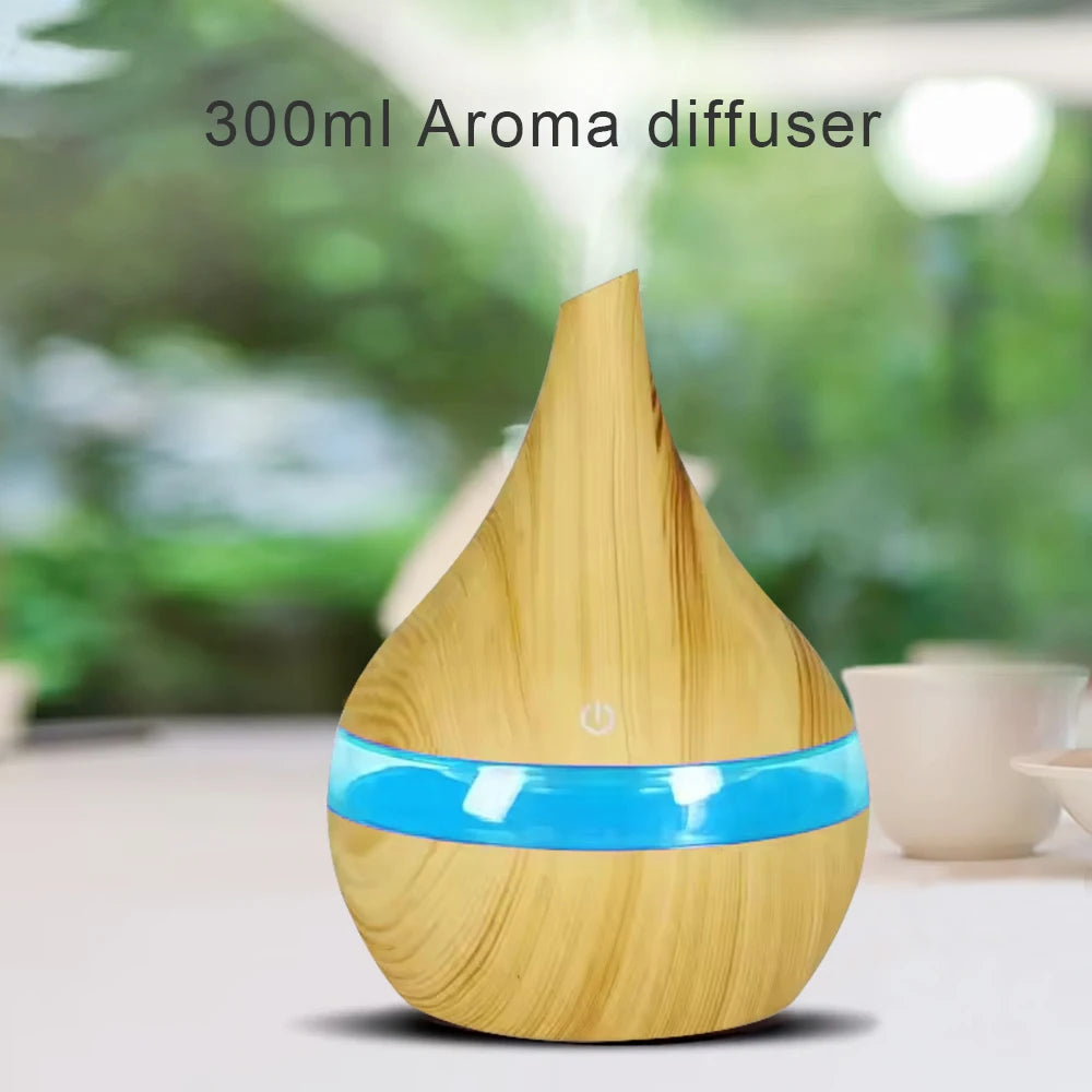 Combat Dry Air Effortlessly USB – Powered 300ml Humidifier with Auto