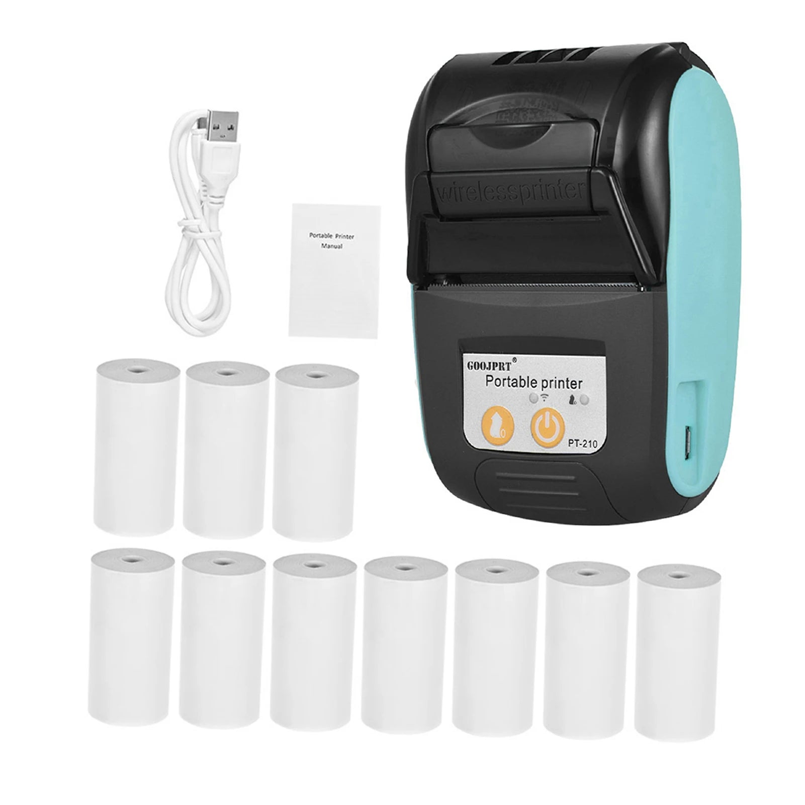 Portable Receipt Printer Thermal Printer Portable Thermal Printer Bl