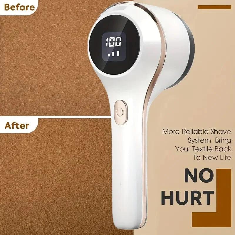 USB Rechargeable Mint Green Fabric Shaver & Lint Remover: 3 – Speed