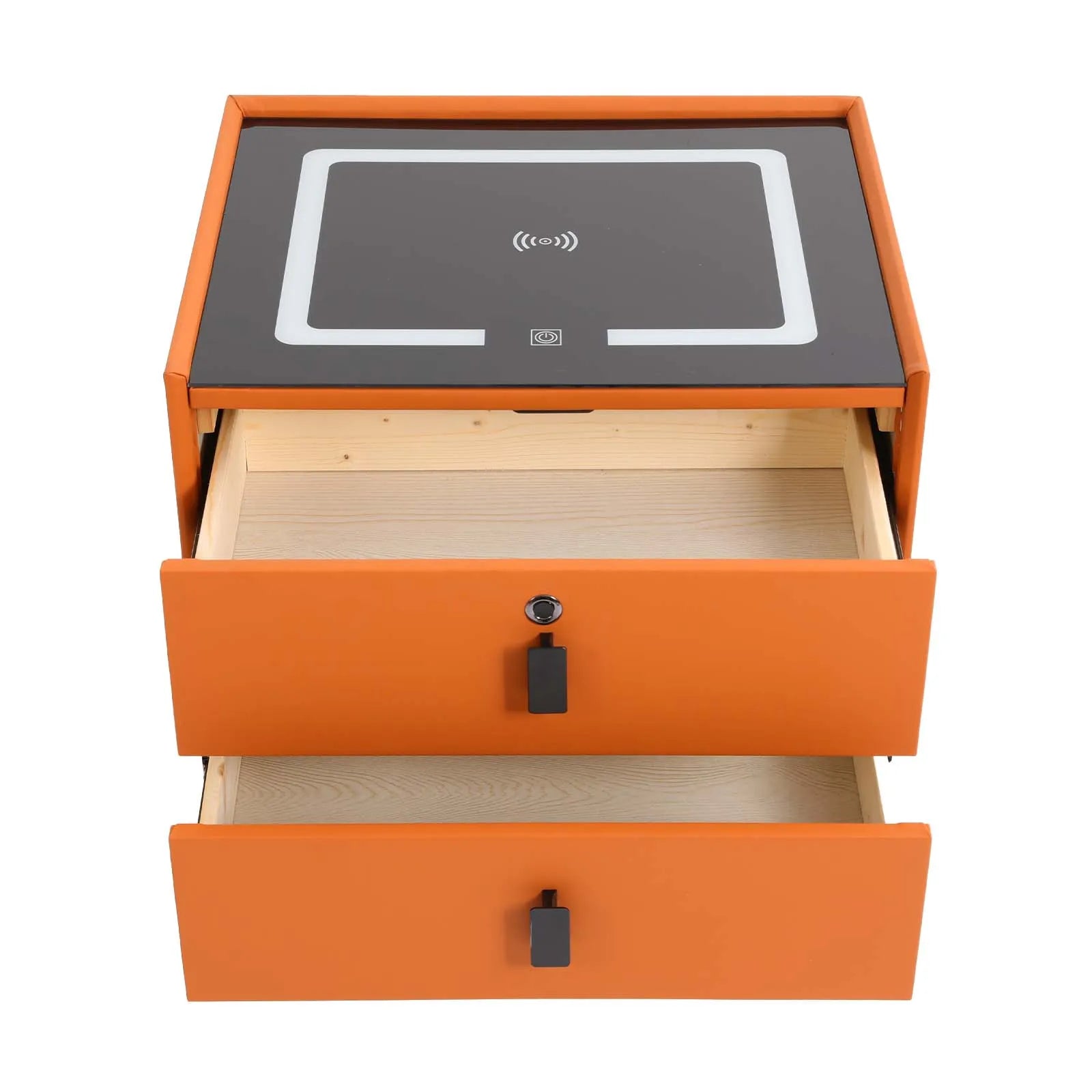 Bedside Table with Drawers Bluetooth Speaker Smart Bedside Table Bed