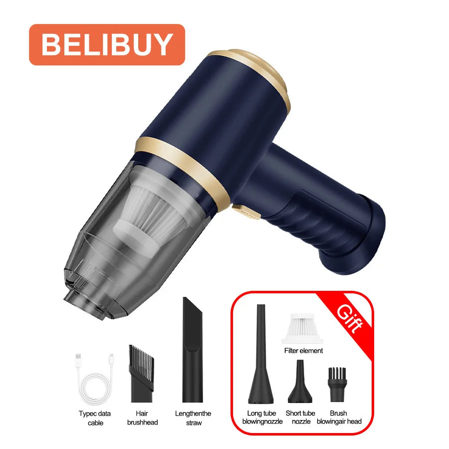 Wireless Vacuum Cleaner with 4000mAh Rechargeable Lithium Battery US
