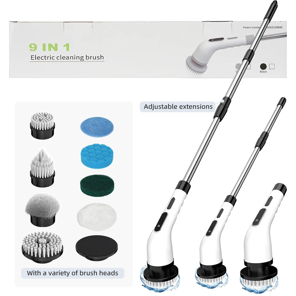 Viladepot 9 – in – 1 Electric Cleaning Brush Multifunctional Cordles