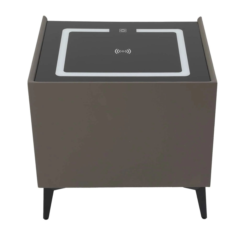 Bedside Table with Drawers Bluetooth Speaker Smart Bedside Table Bed