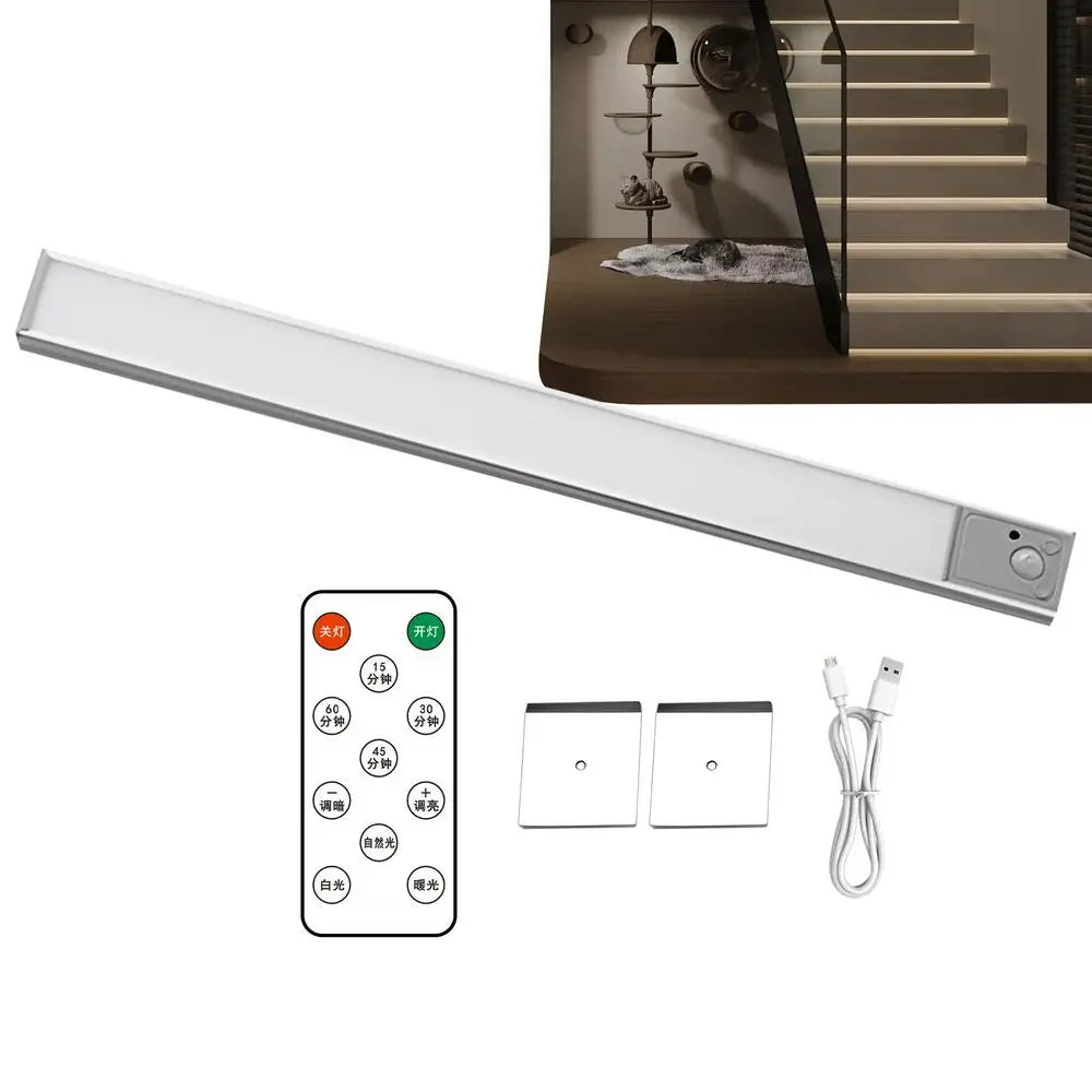 Led Under Cabinet Lights Intelligent Under Counter Lighting USB Rech