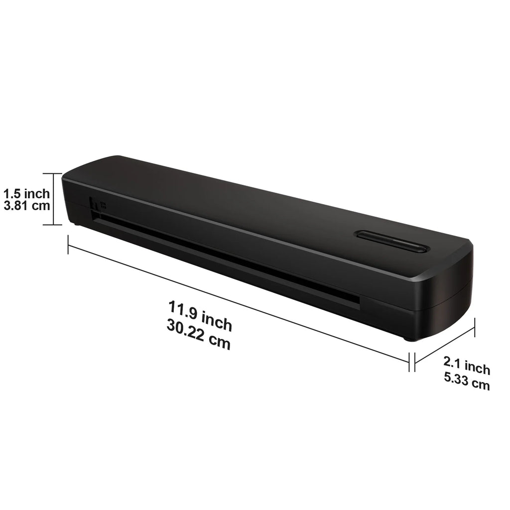 Portable Printer Wireless Inkless Thermal A4 C80 300DPI – Letter Mob