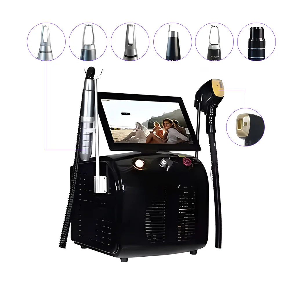 4000W 2in1 Soprano Ice Platinum Diode Laser 755 808 1064NM Wave Lase