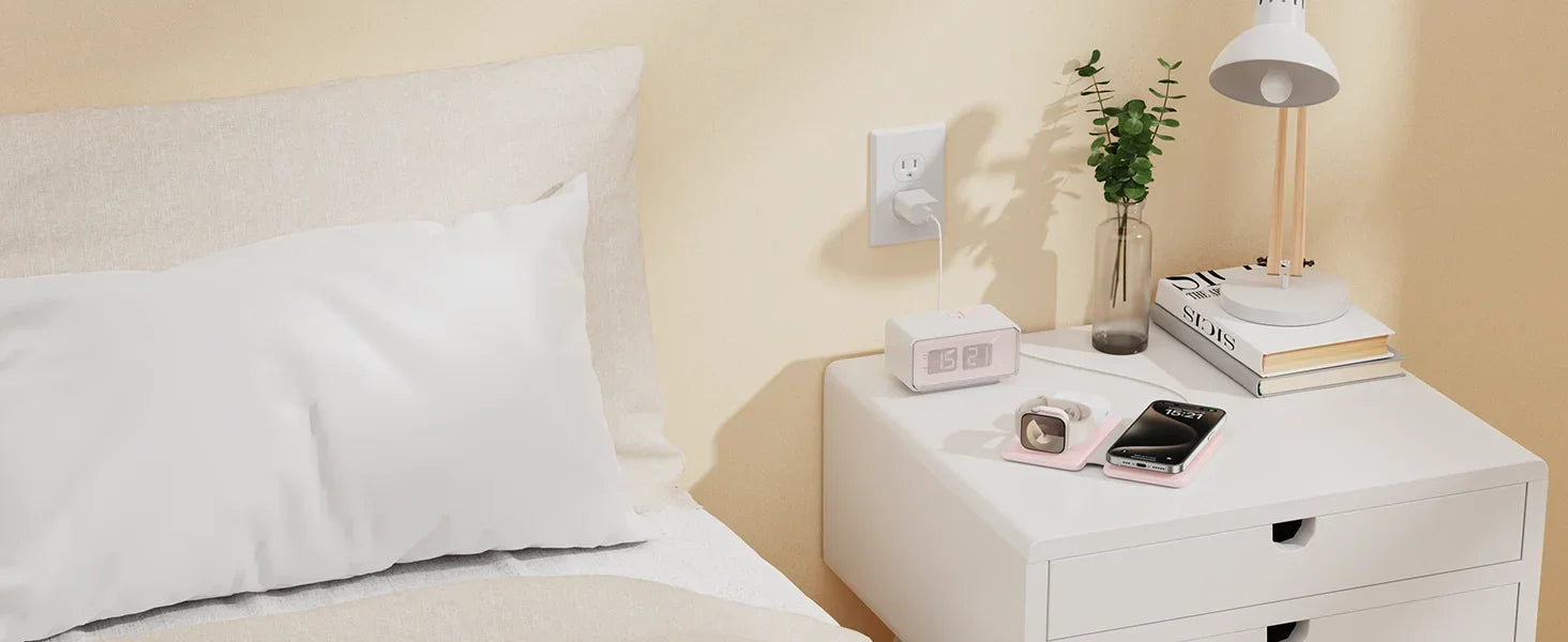 Cell Phone Wireless Charger – 3 – in – 1 Travel Charging Station for