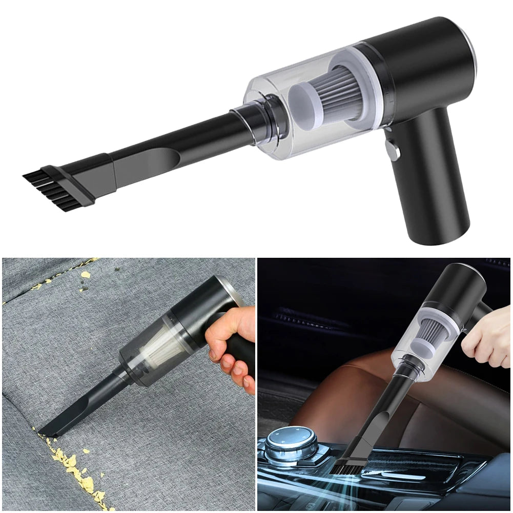 6000Pa Cordless Handheld Vacuum Cleaner 120W High Power Vacuum Clean