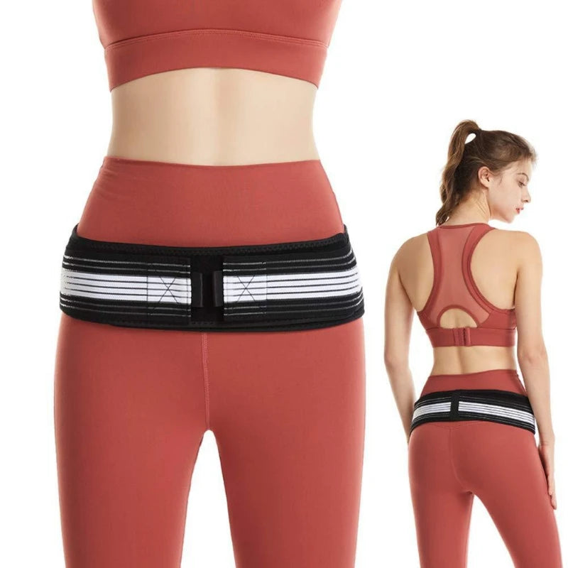 Sacroiliac SI Joint Hip Belt Lower Back Support – Hip Braces for Hip