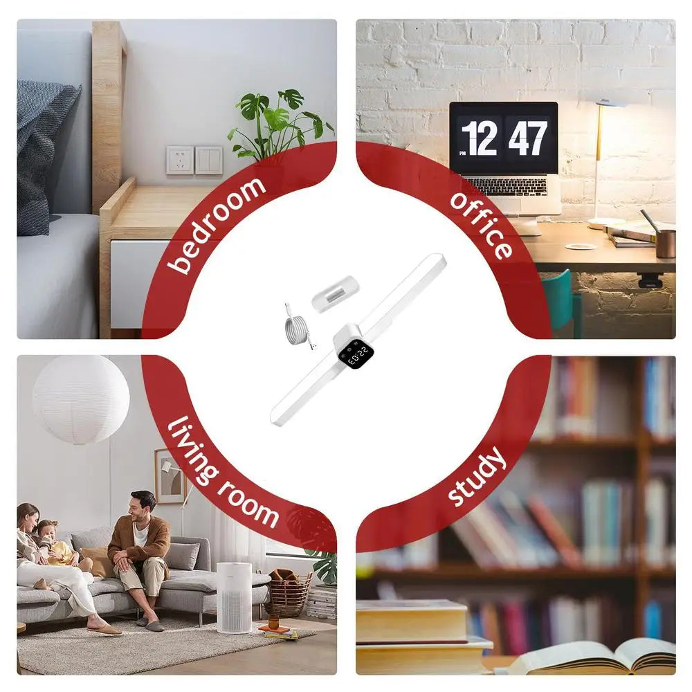 Magnet Under Cabinet Lights Wall Lamp 3 Color Temperature Under Cabi