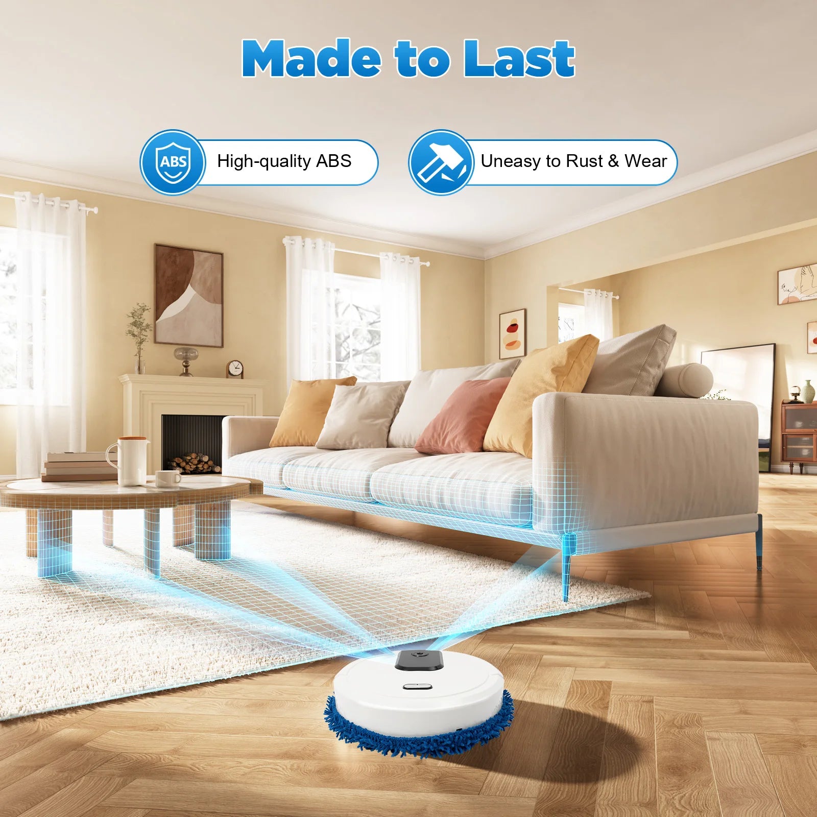 Robot Vacuum Cleaner Mopping Machine Robot Sweeper Wet Dry Home Mini