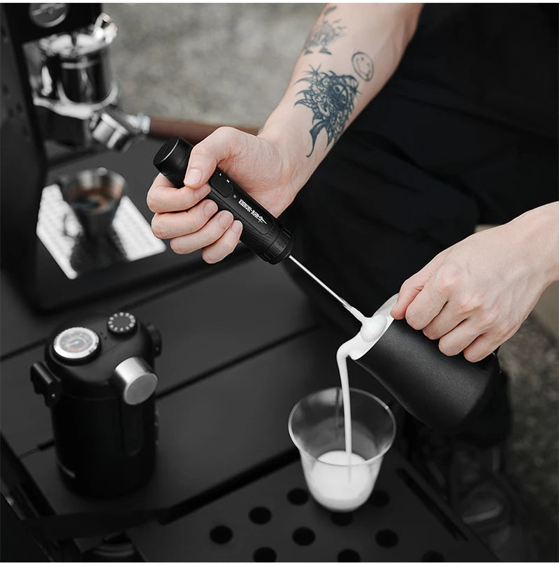 MHW – 3BOMBER Electric Milk Frother Portable Handheld Milk Foamer US