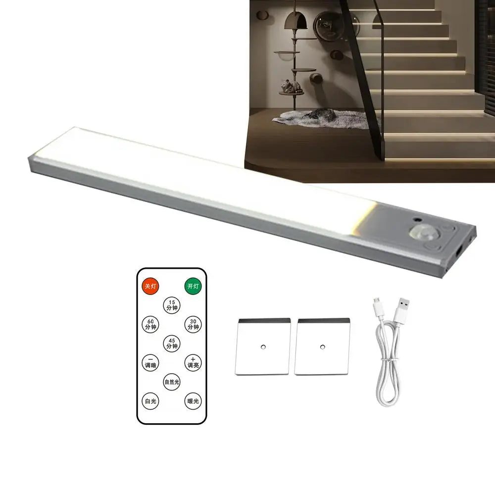Led Under Cabinet Lights Intelligent Under Counter Lighting USB Rech