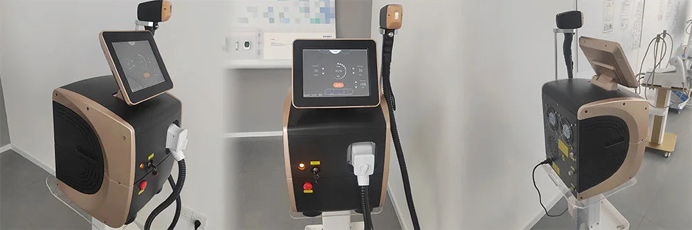 Professional Diode Ice Titanium Laser Hair Removal Machine Portable